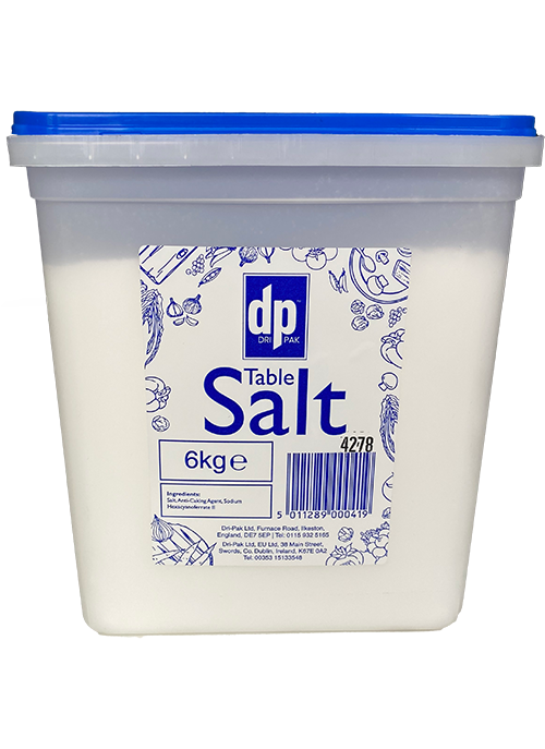 6kg Table Salt Tubs